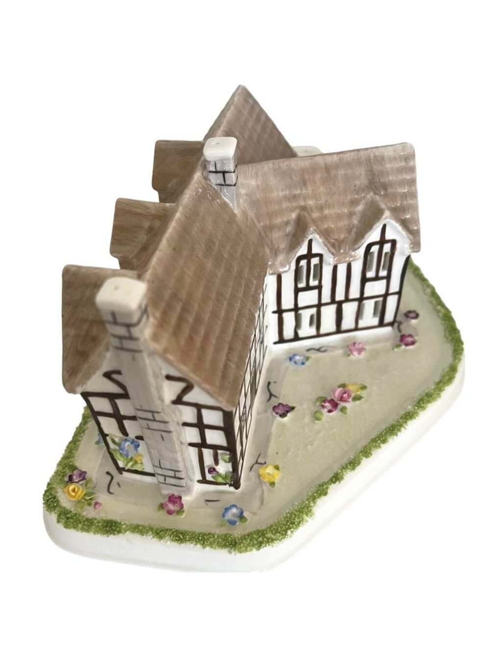 Coalport Fine Bone China Miniature Shakespeares Birthplace Cottage UK Vintage